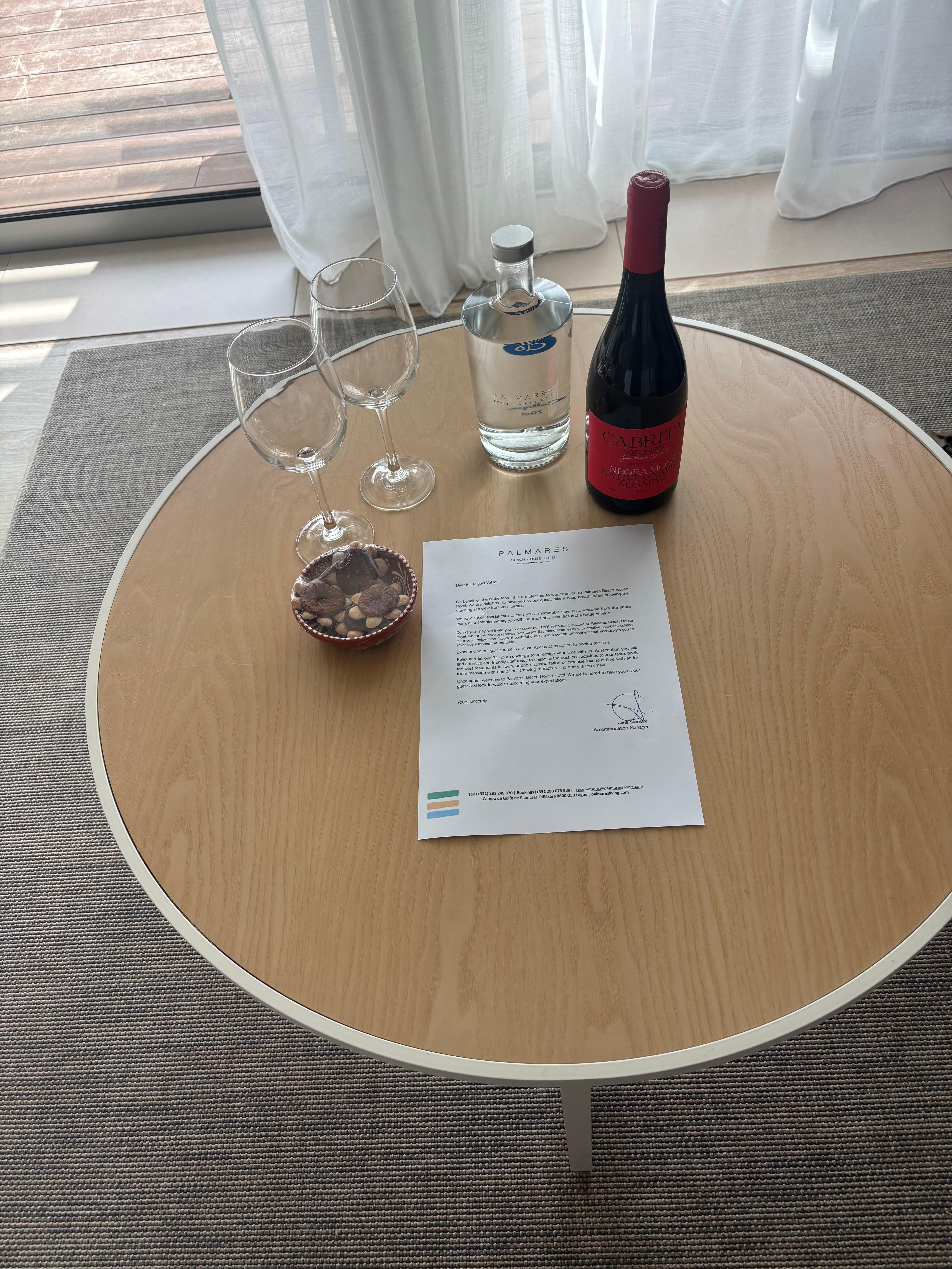 A wonderful welcoming gift 