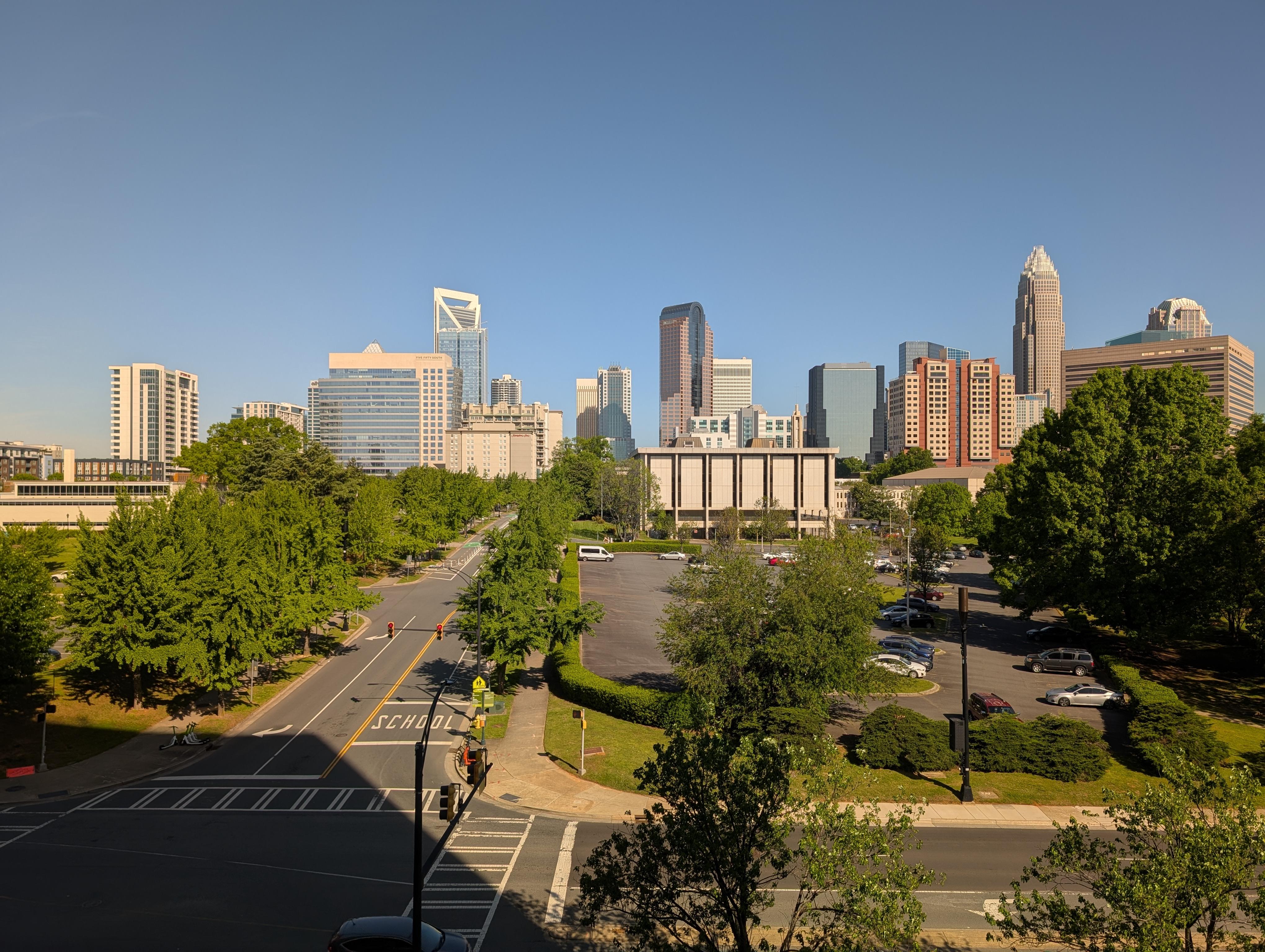 Fourth floor, city view room