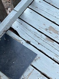 Broken steps