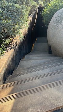 Stairway to the rooms