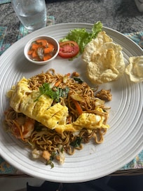 The food on offer