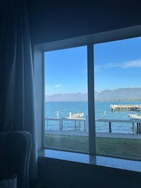 Lake view room.