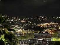 Night view from the terrace