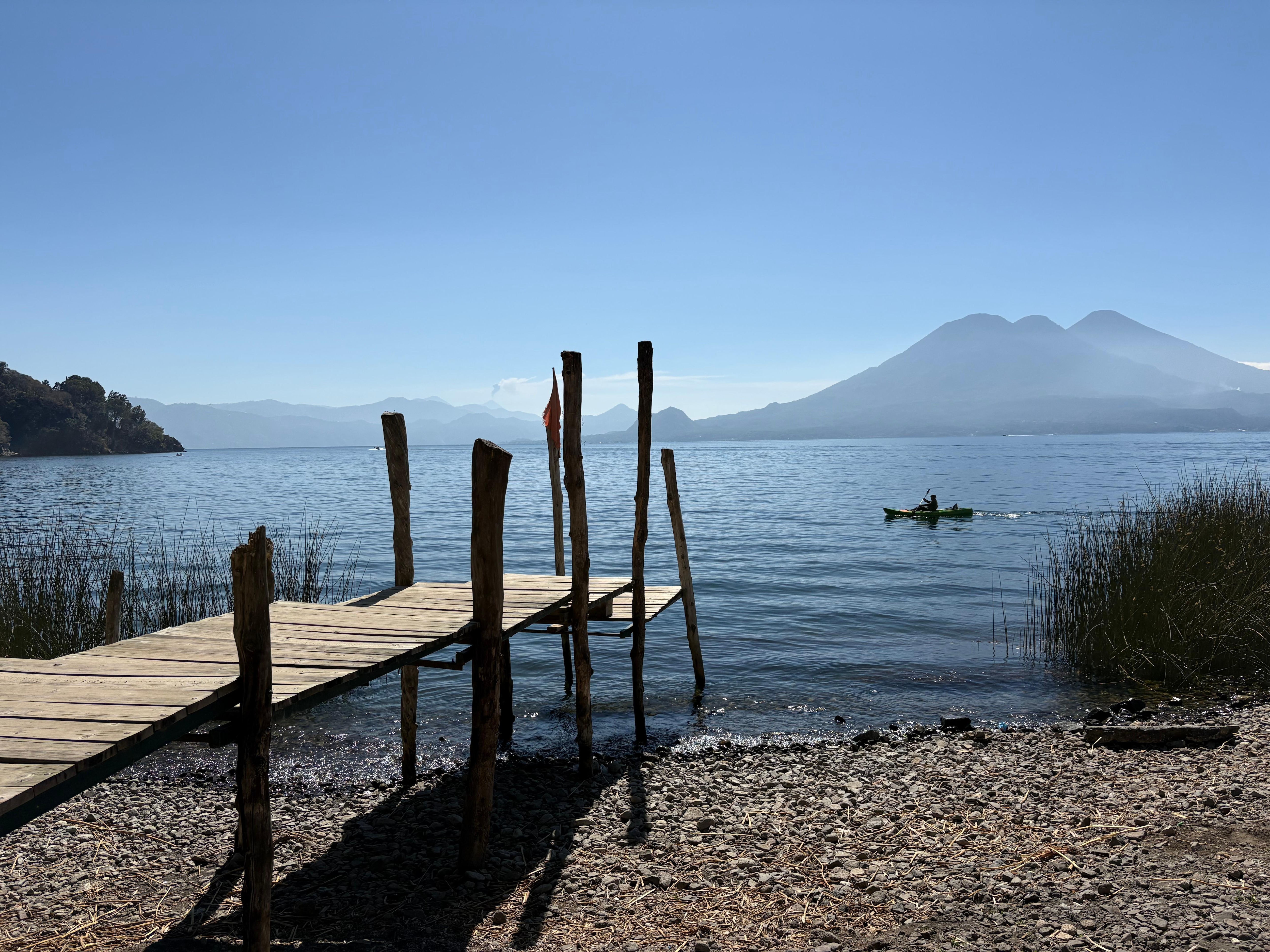 Local Beach (7 min walk) for swimming & kayaking in the morning