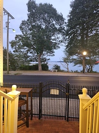 View of Onset Bay from the Glencove Hotel outdoor Restaurant