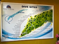 Dive sites available