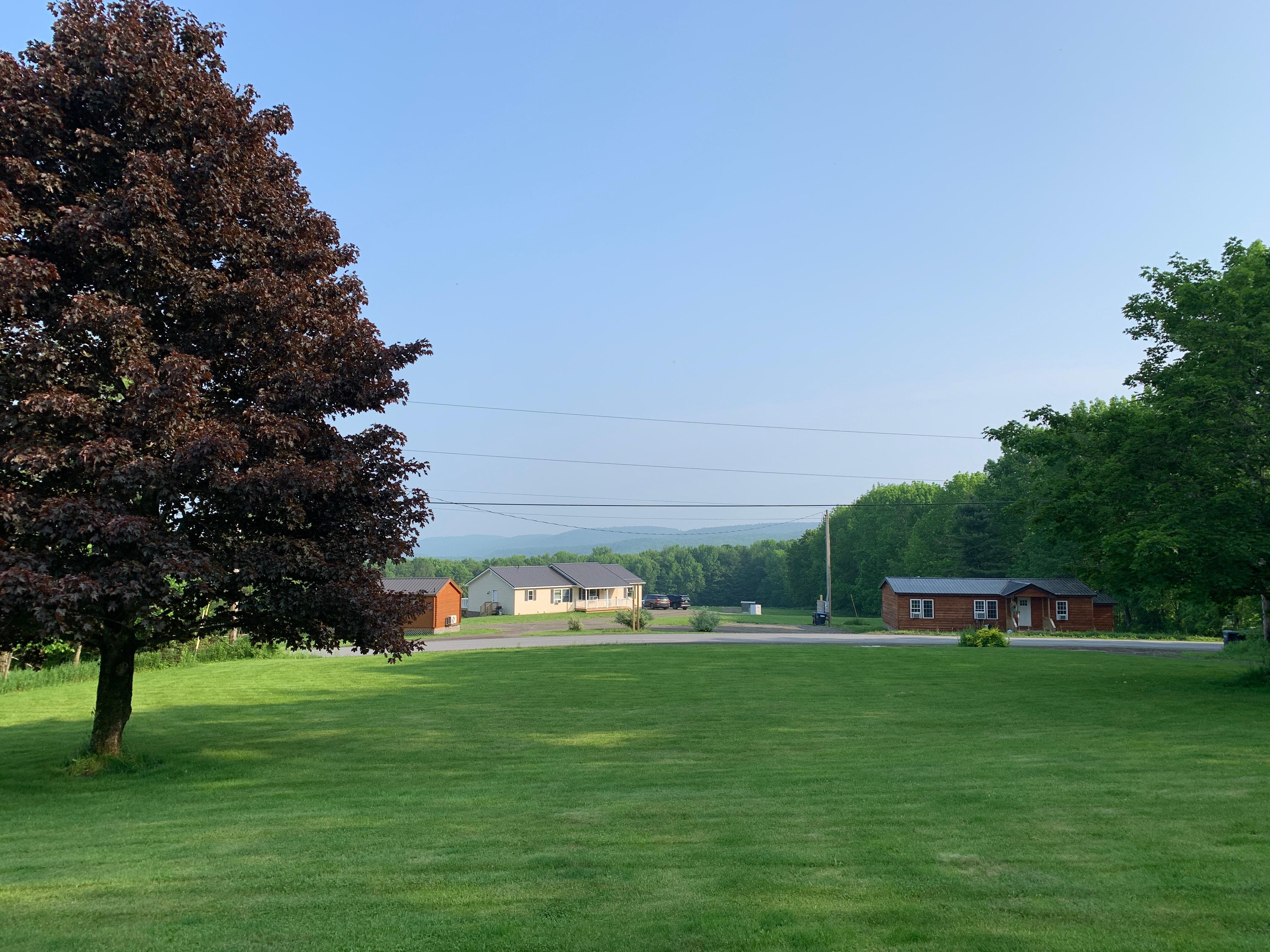 View from the front door