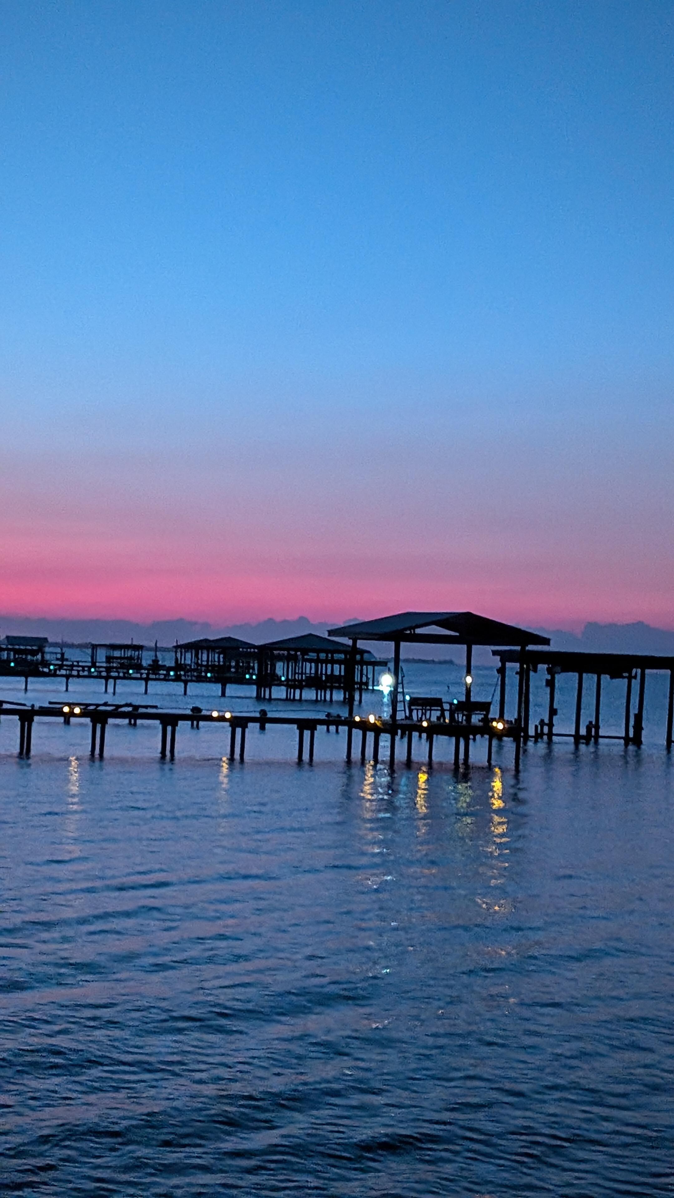 Sunset from the patio
