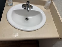 Sink was dirty