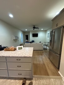 Living room from kitchen