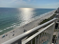 Our view from the balcony.