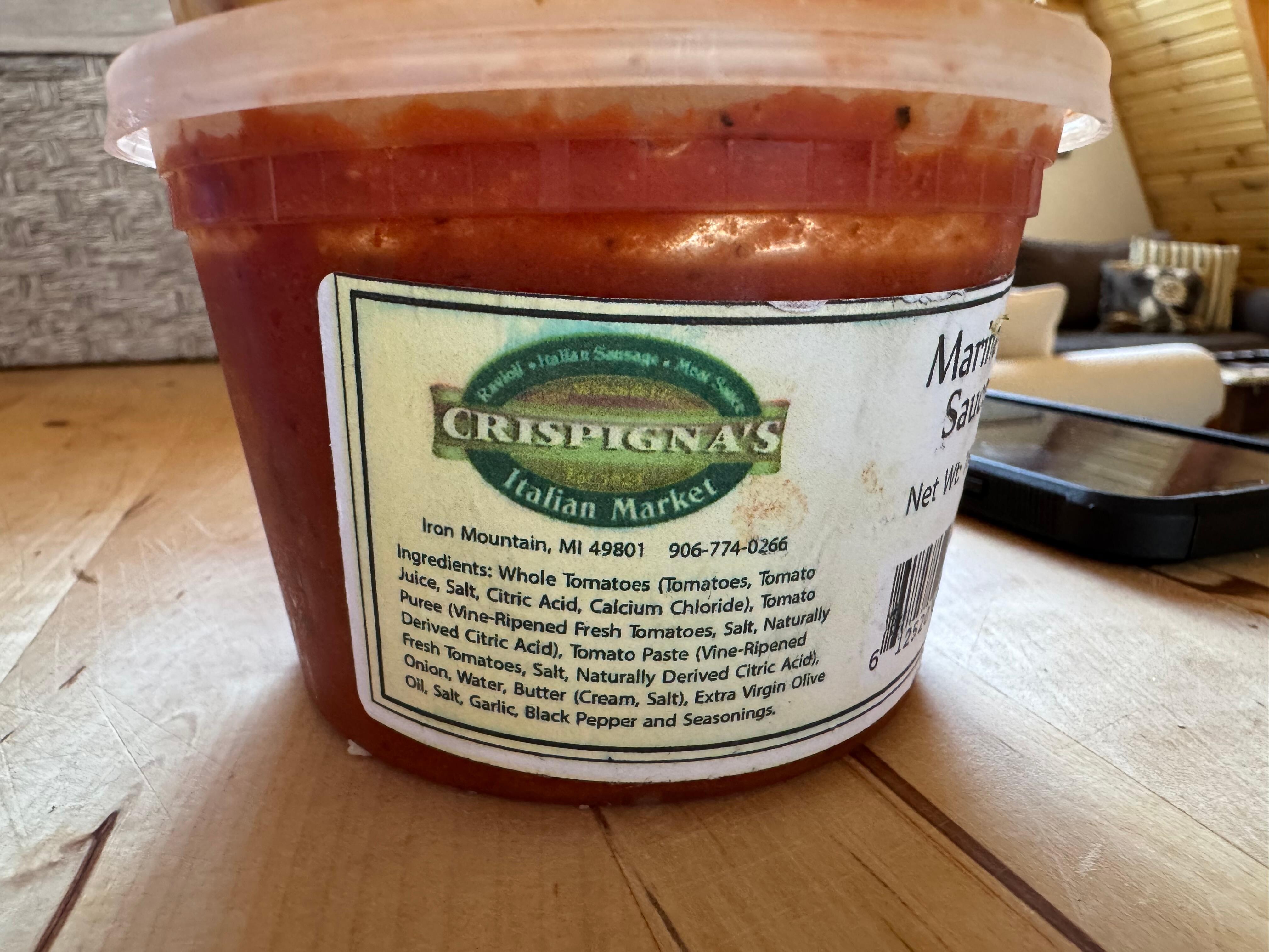 Pasta sauce 