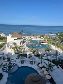 Vista de los cuartos