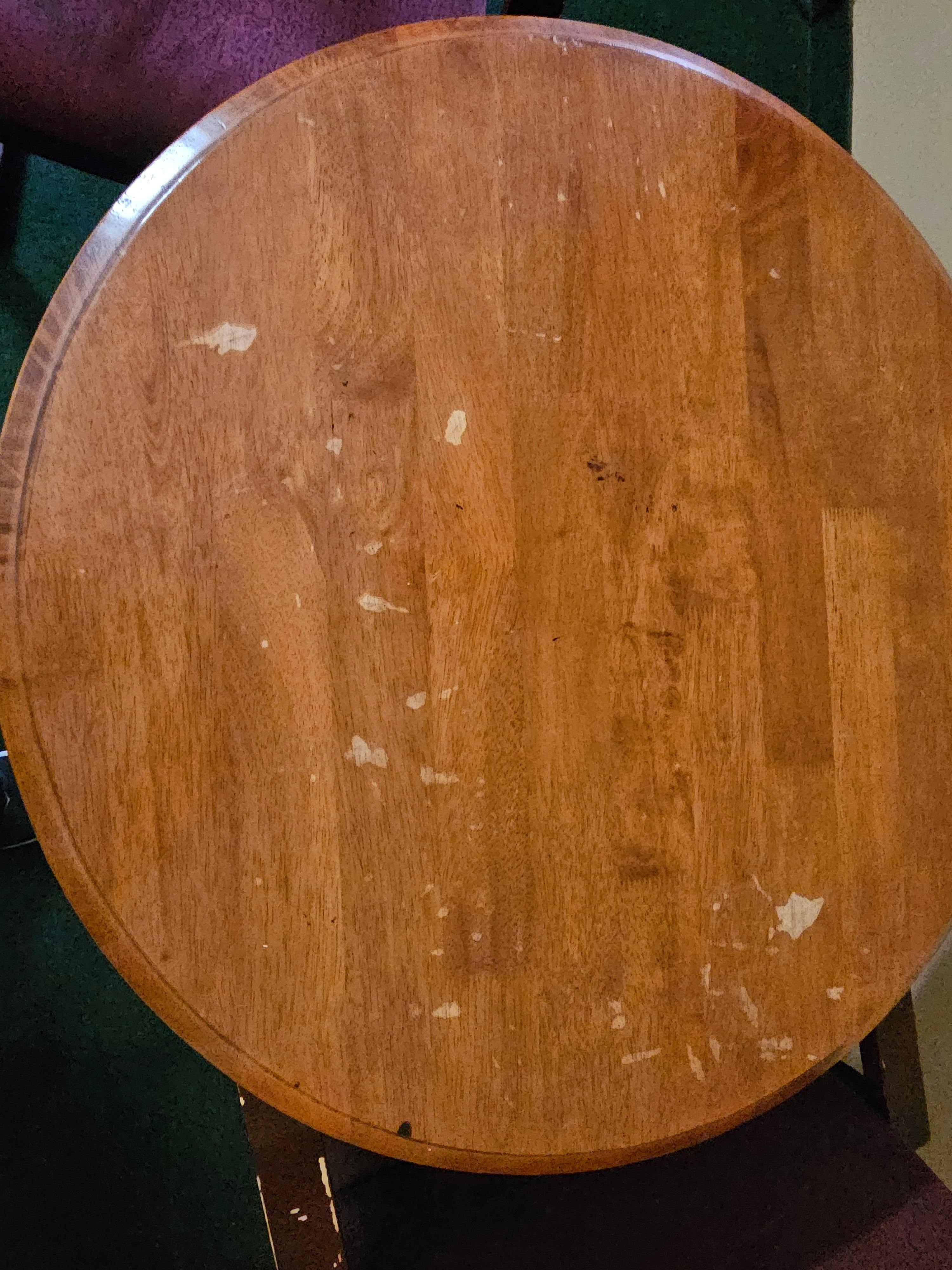 Sticky table and chairs