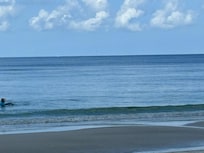 Beach right across the street!