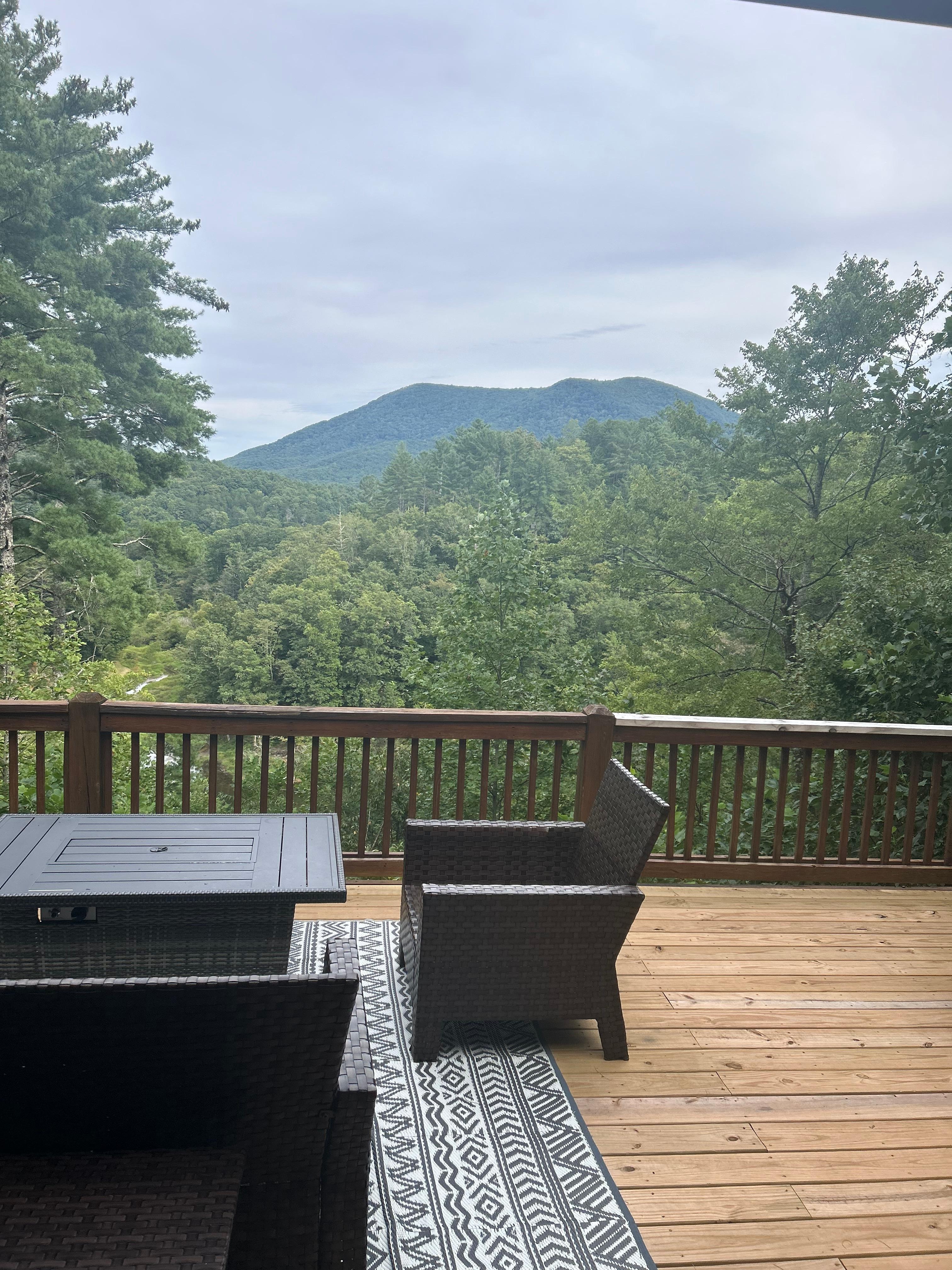 Views of the mountains 