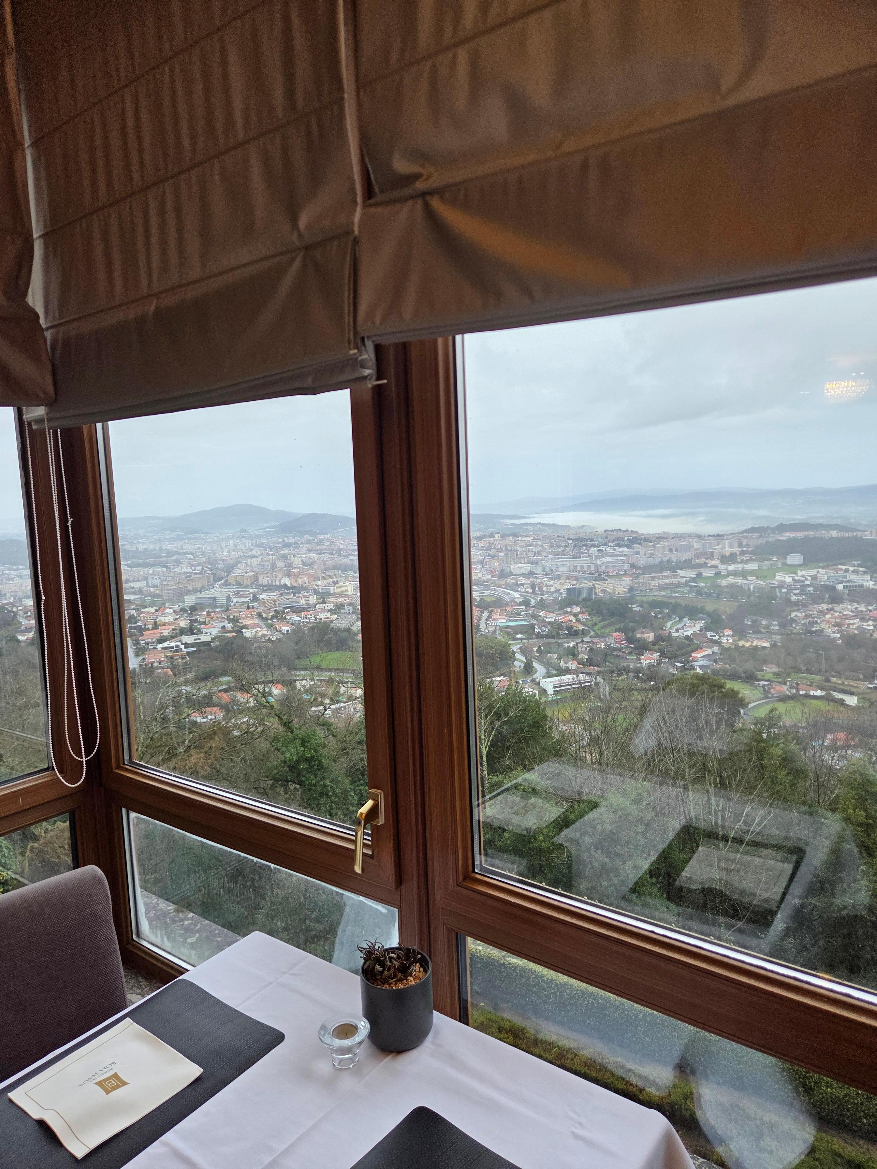 View from the hote while having the excellent  breakfast 