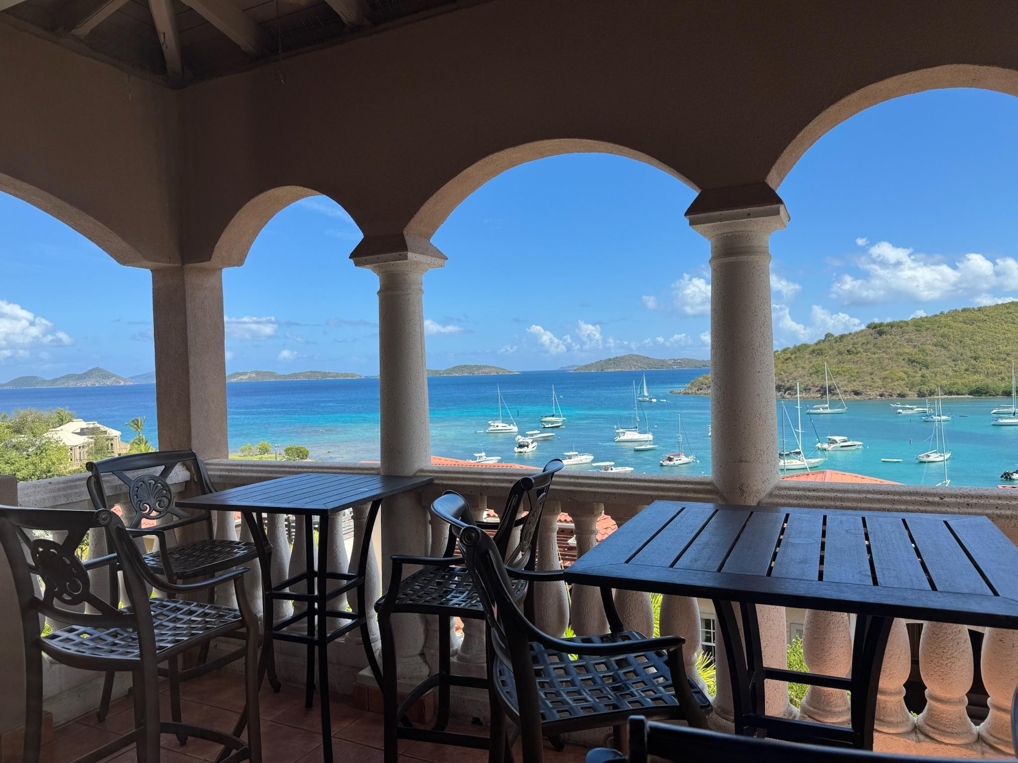 Incredible view for early morning coffee. The sunset from the balcony is absolutely breathtaking. 