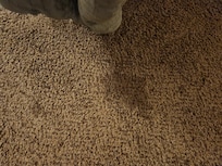 old, dirty rug