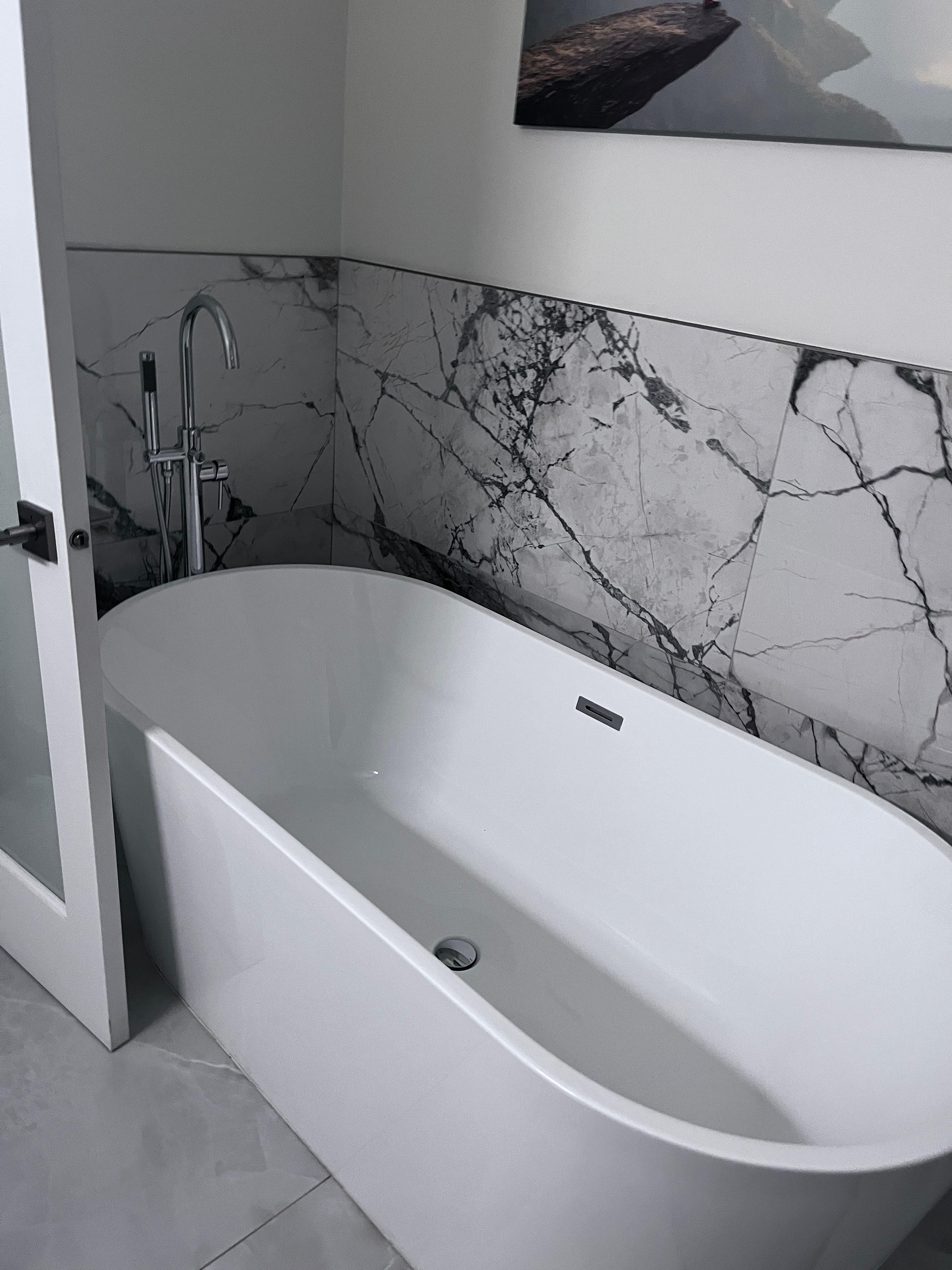 All the girls took baths!!