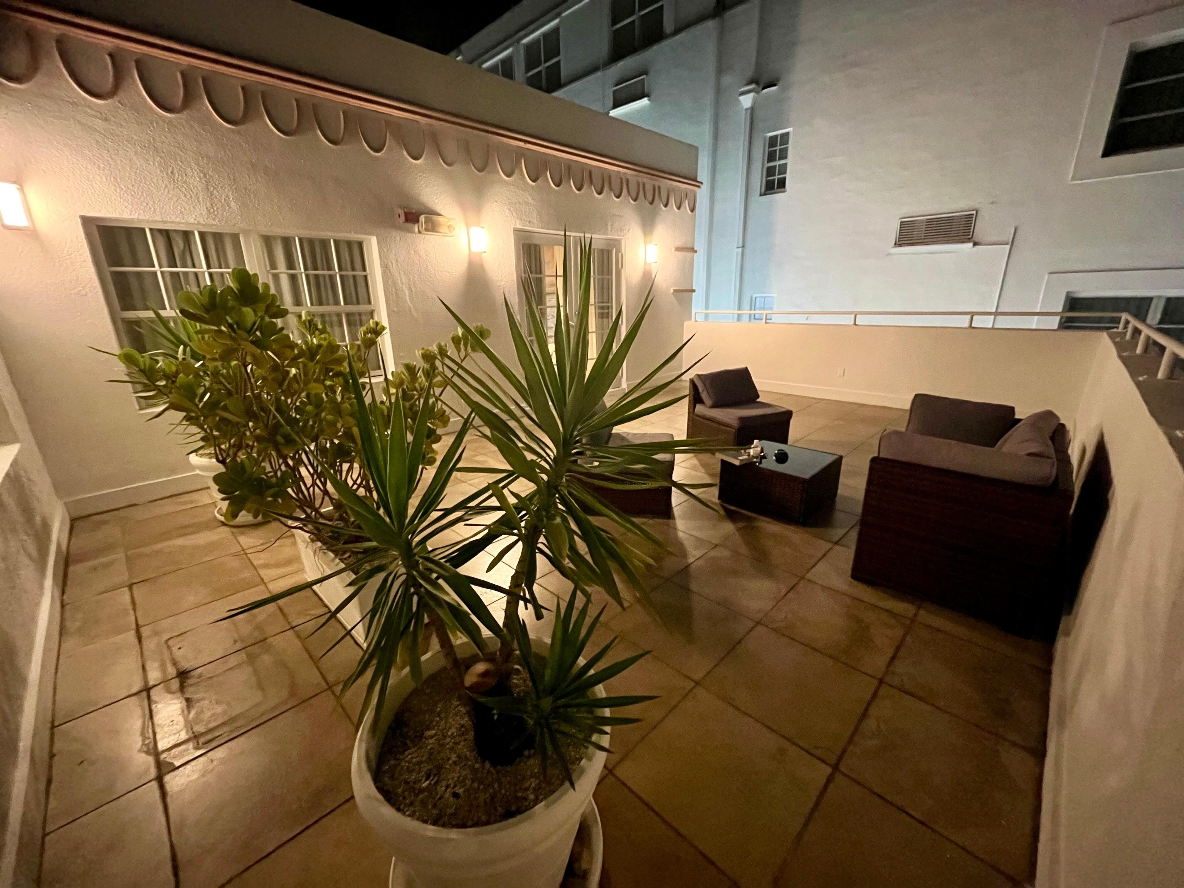 Private terrace 