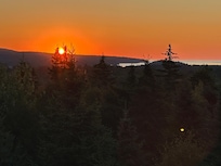 Spectacular view every morning! Equally spectacular at night for stargazing.