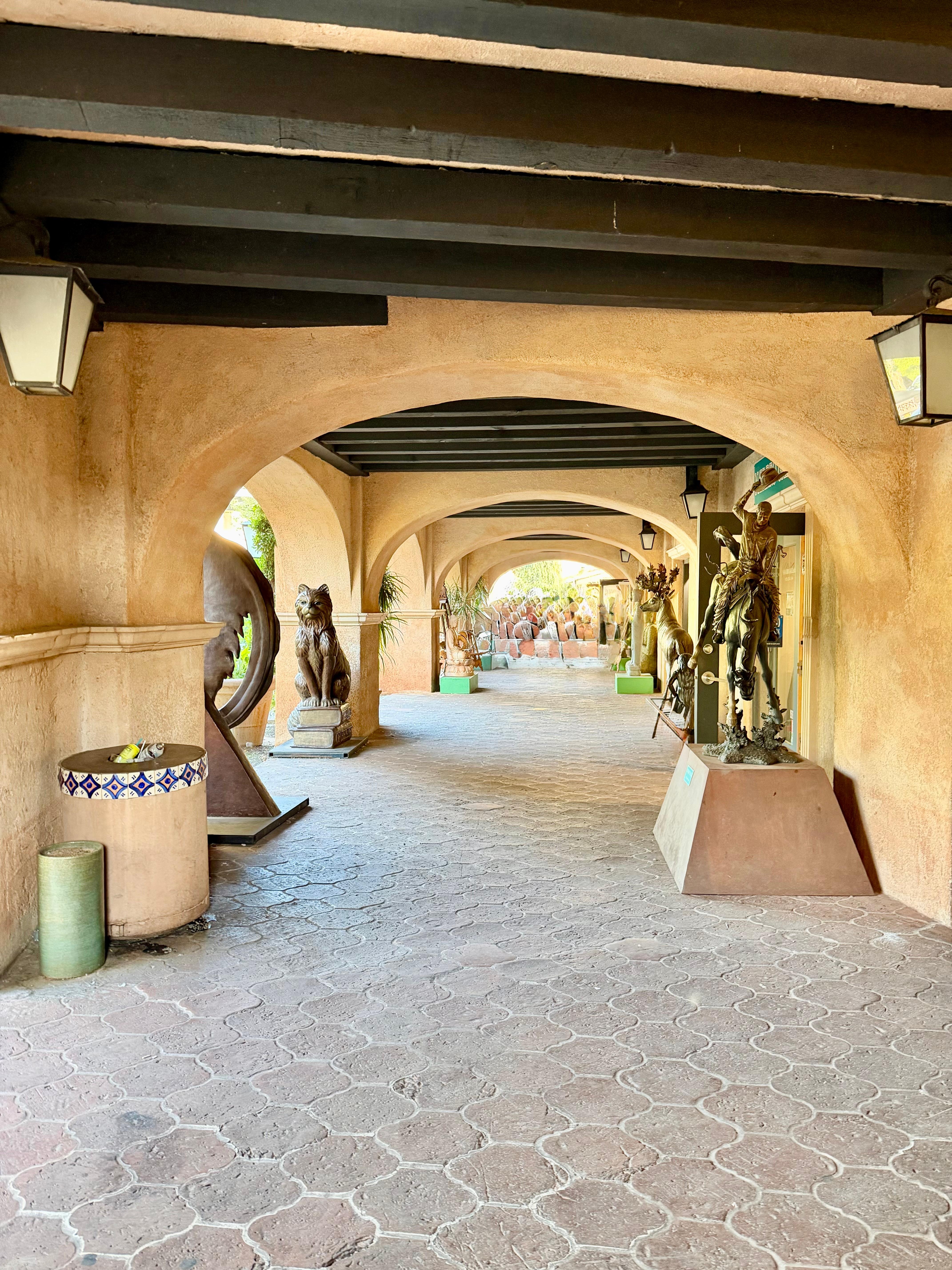 The Tlaquepaque mall next to Hilton Los Abrigados 