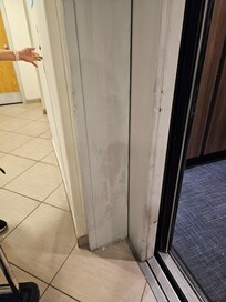 Entrance to elevator