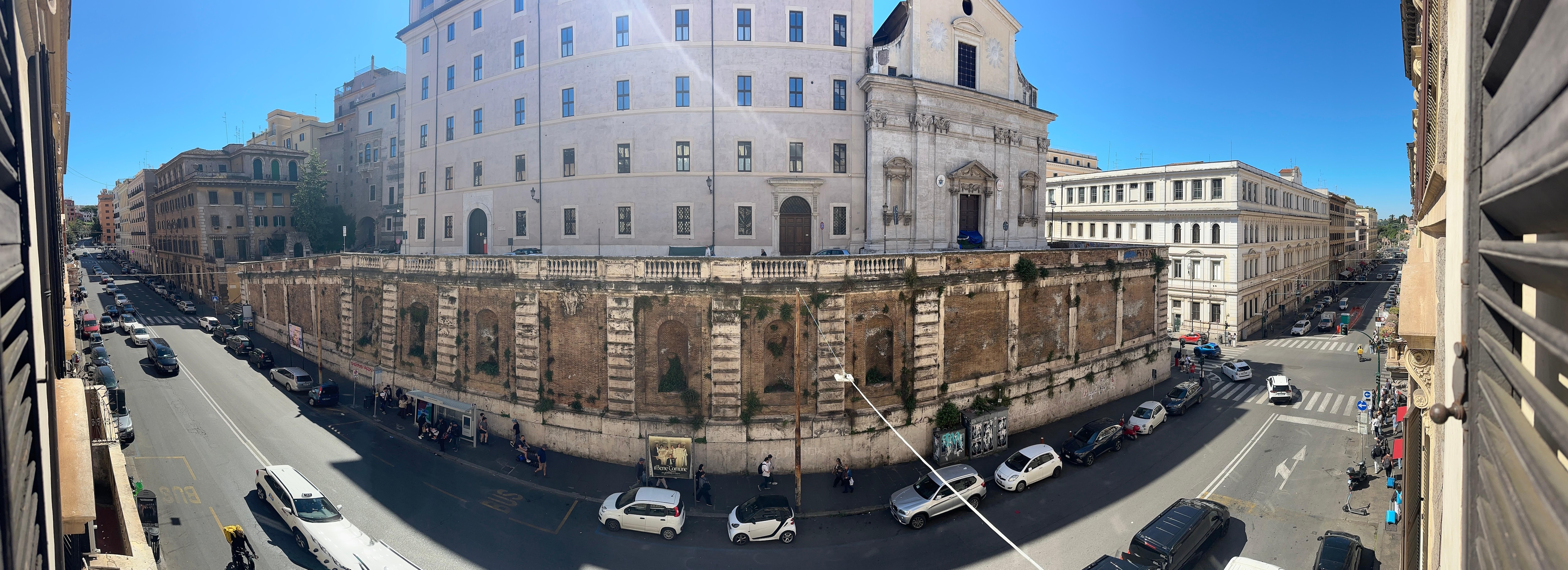 View from our room.