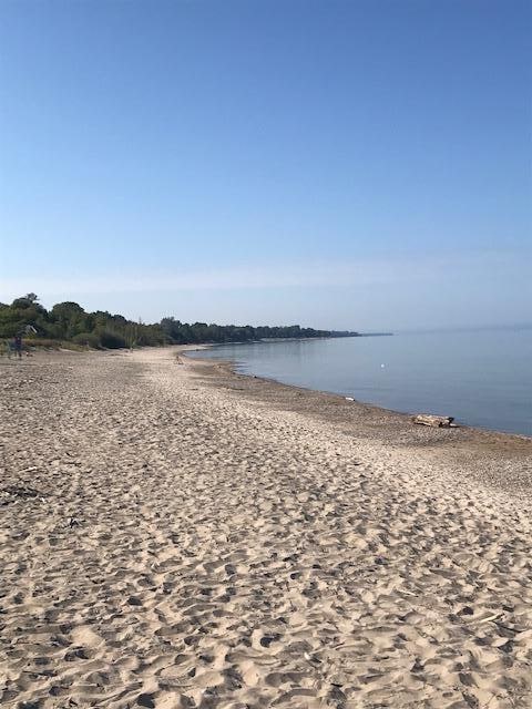 The beach at Kingardine
