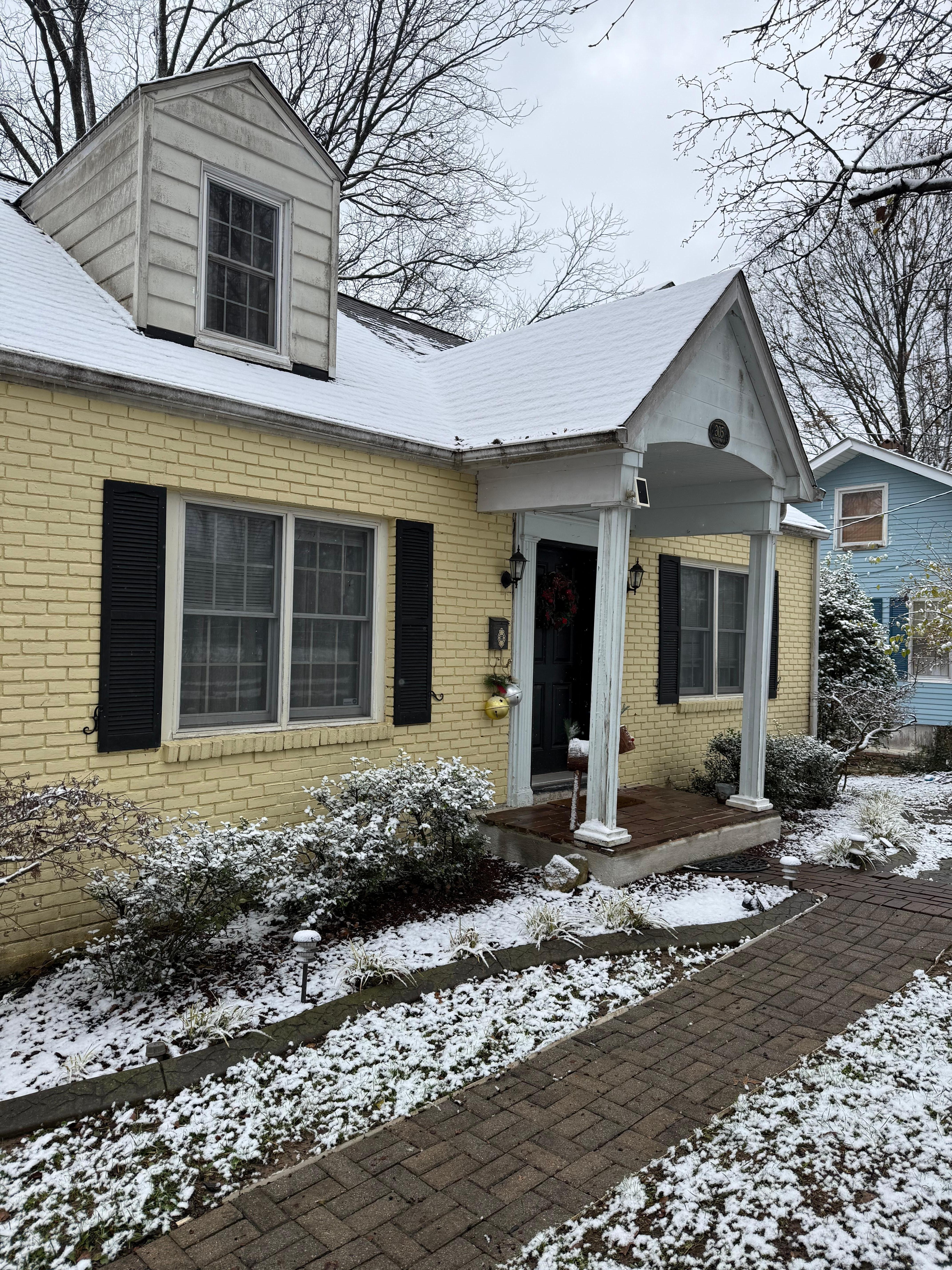 We got a little snow   The morning we left. 🥶