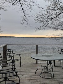 View at sunset