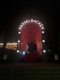 Hotel exterior entrance
