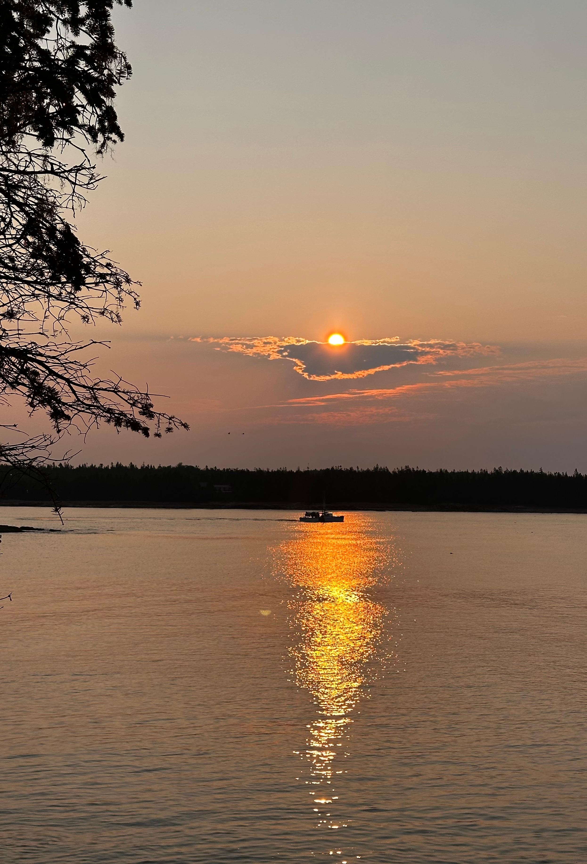 Sunrise right outside your door