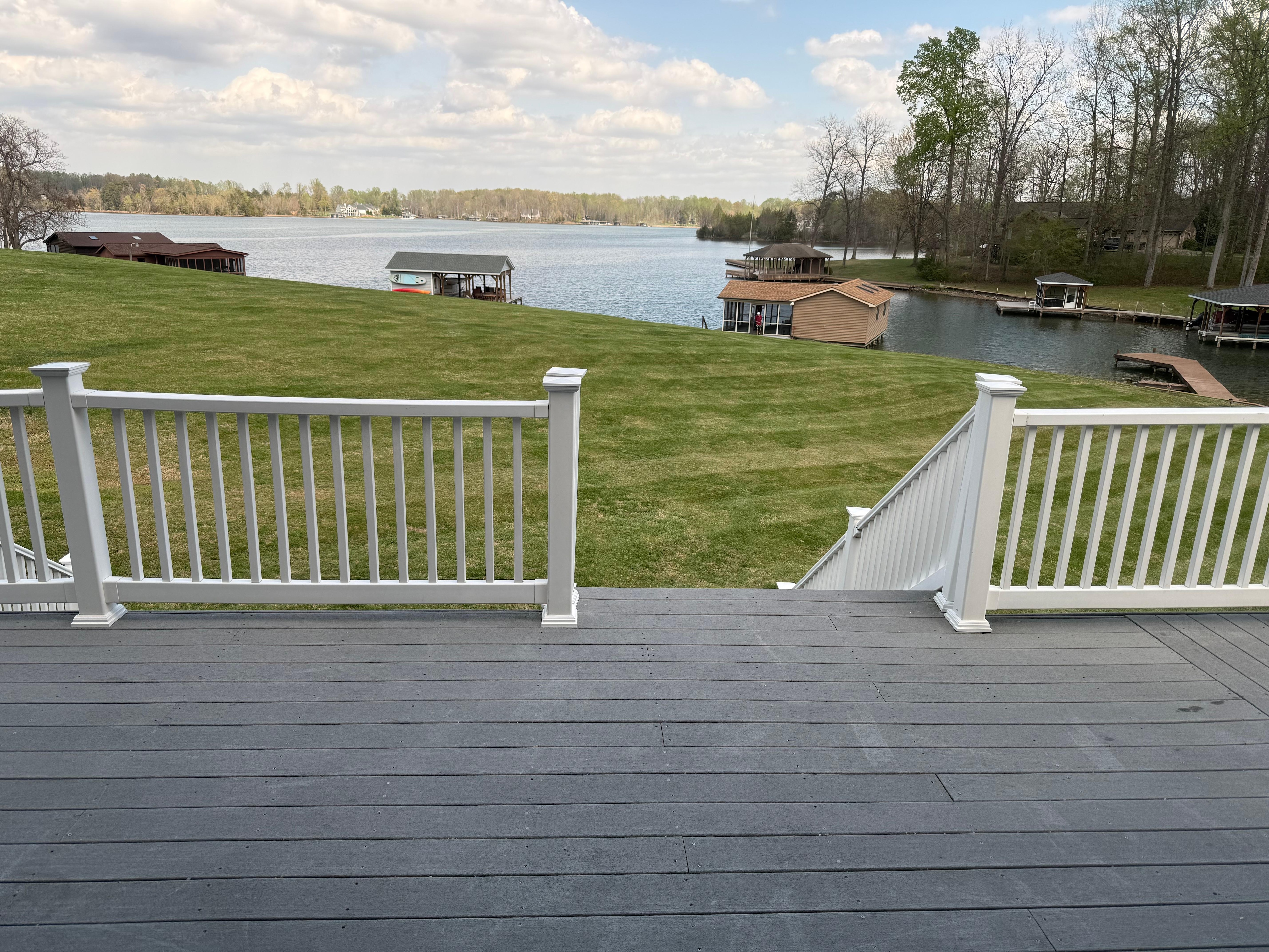 From deck