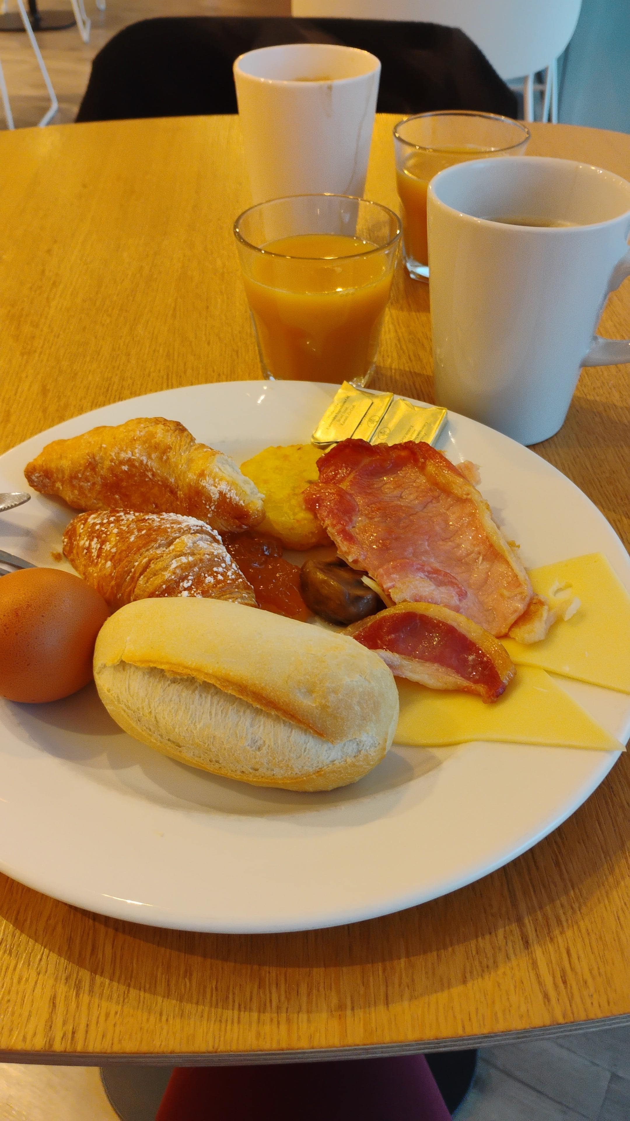 Was für ein gutes Frühstück!