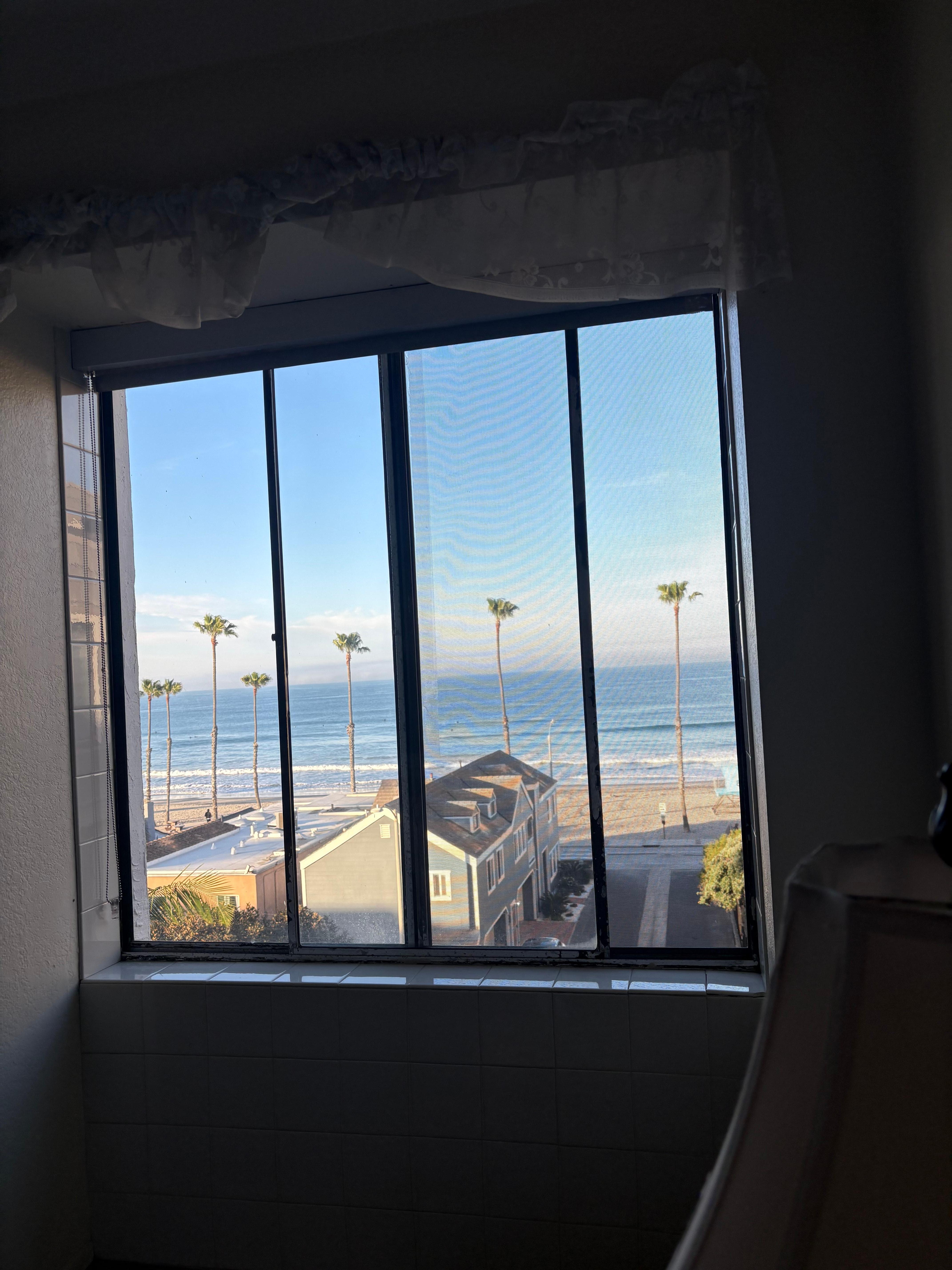 The view from the bed 🤗