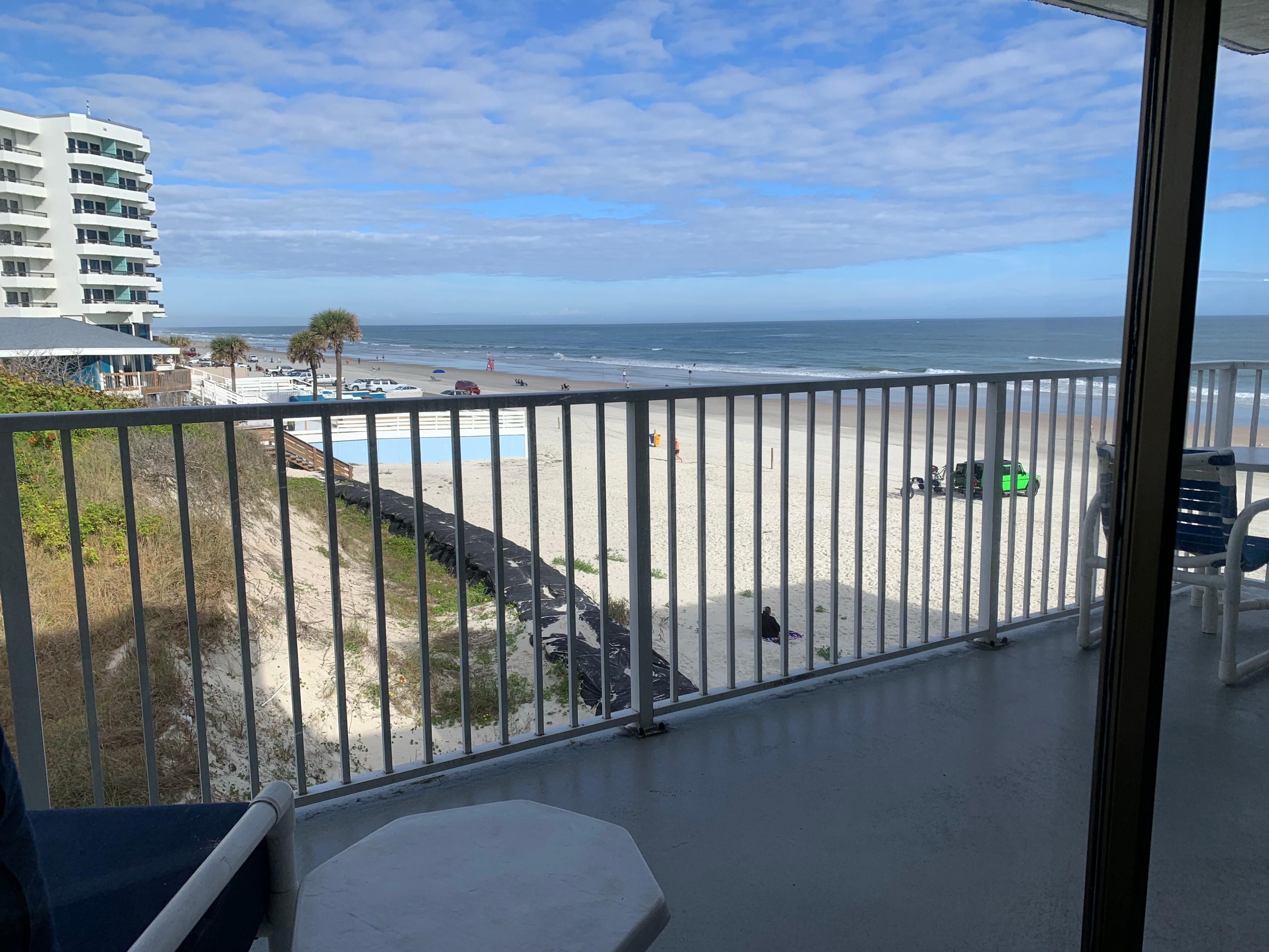 One corner of balcony 