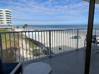 One corner of balcony