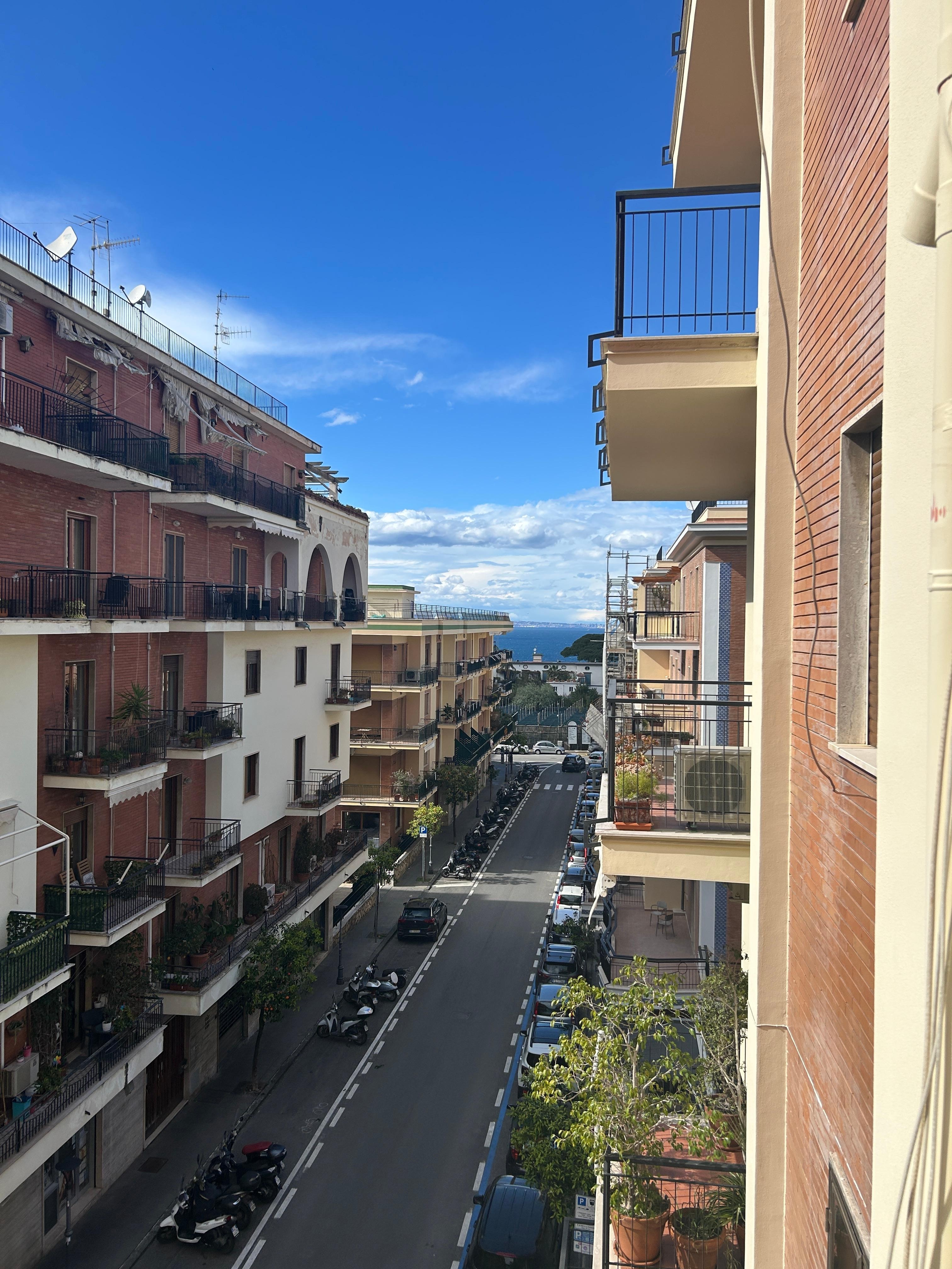 View from our balcony