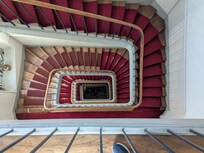 No elevator (to be expected for a building like this)