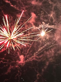 Fireworks each night
