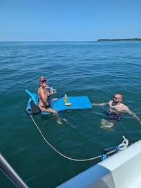 Gabbie and Sean chillin