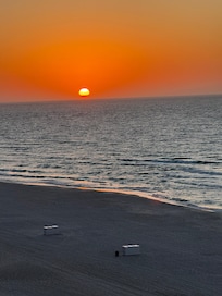 Sunrise from balcony