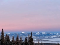 Sunset from the balcony