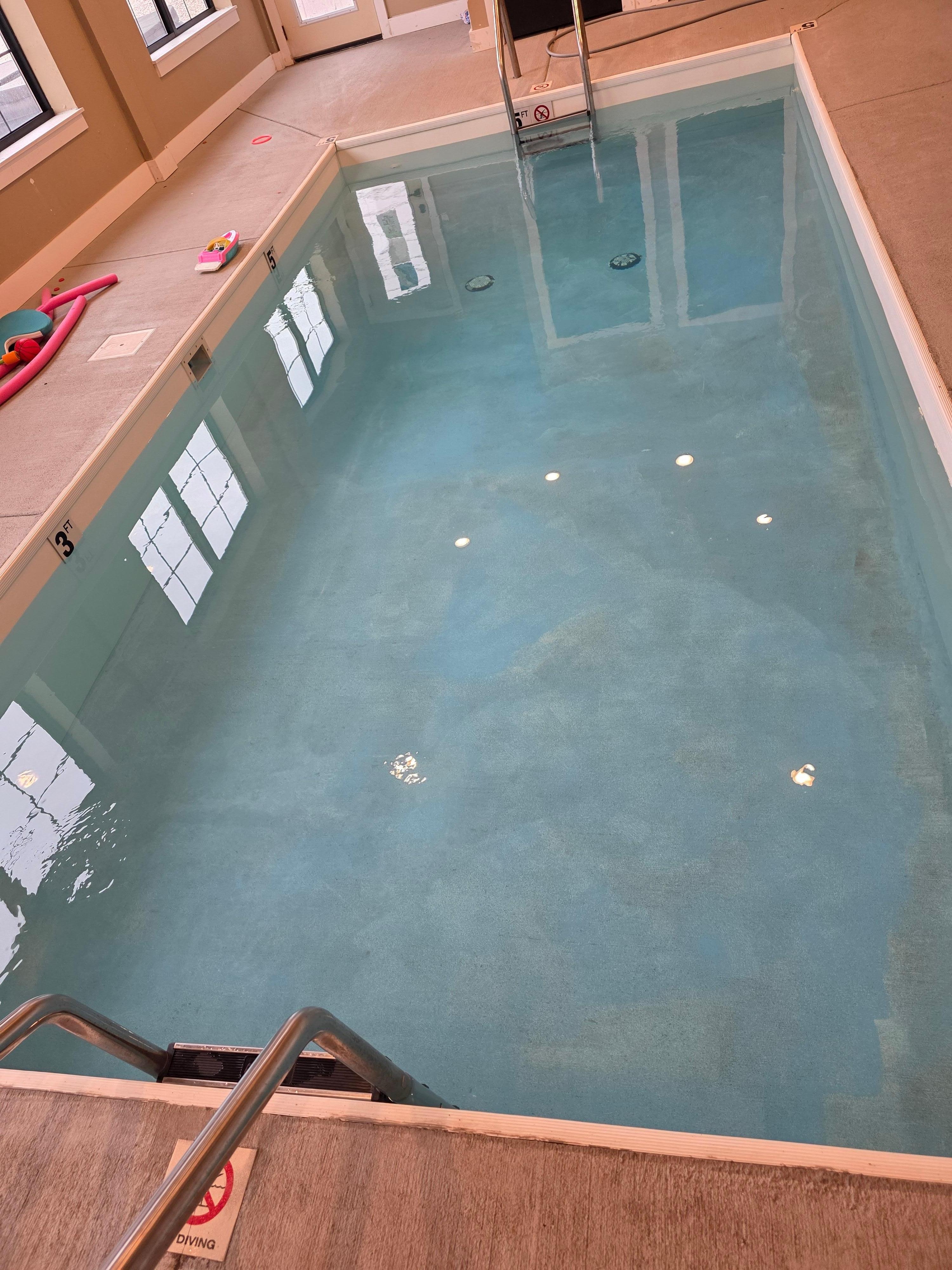 Pool on day 4
