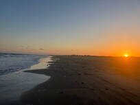 Sunset at the beach