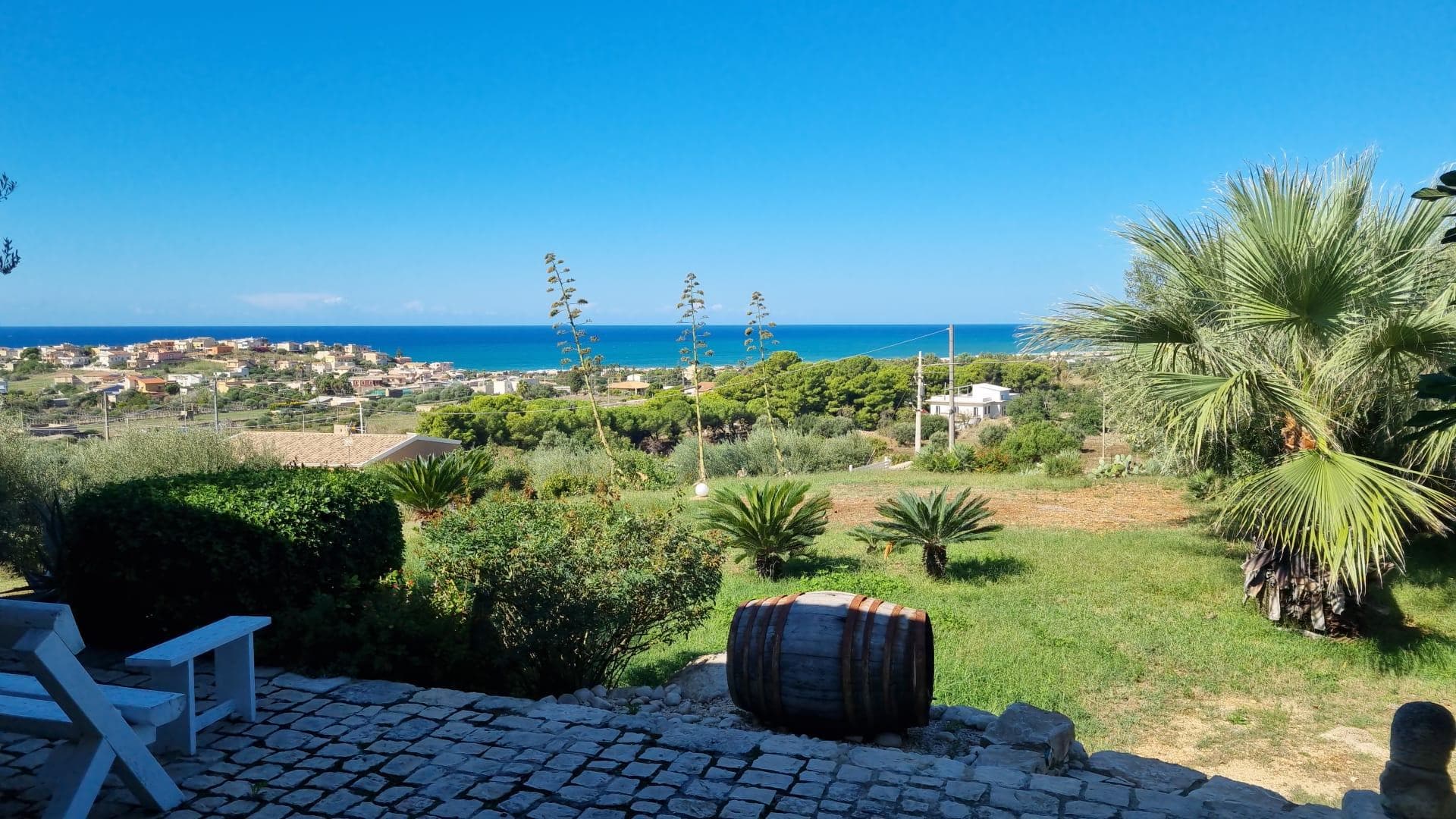 View from the front patio