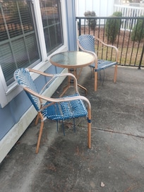 Chairs falling apart