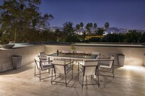 Such a beautiful rooftop deck.